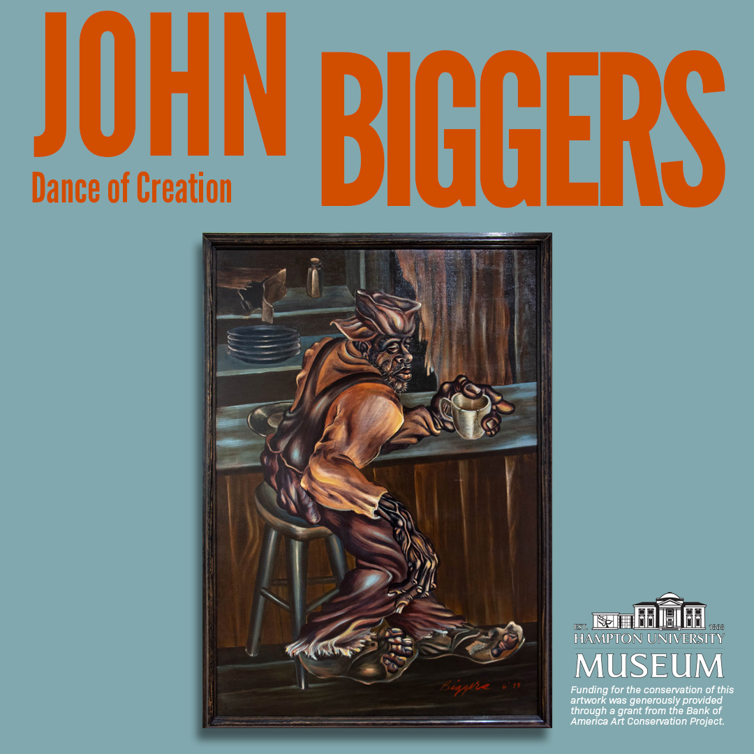 John Biggers Exhibition Announcement