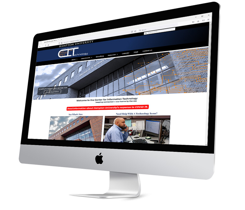 Hampton University Center for Information Technology Website